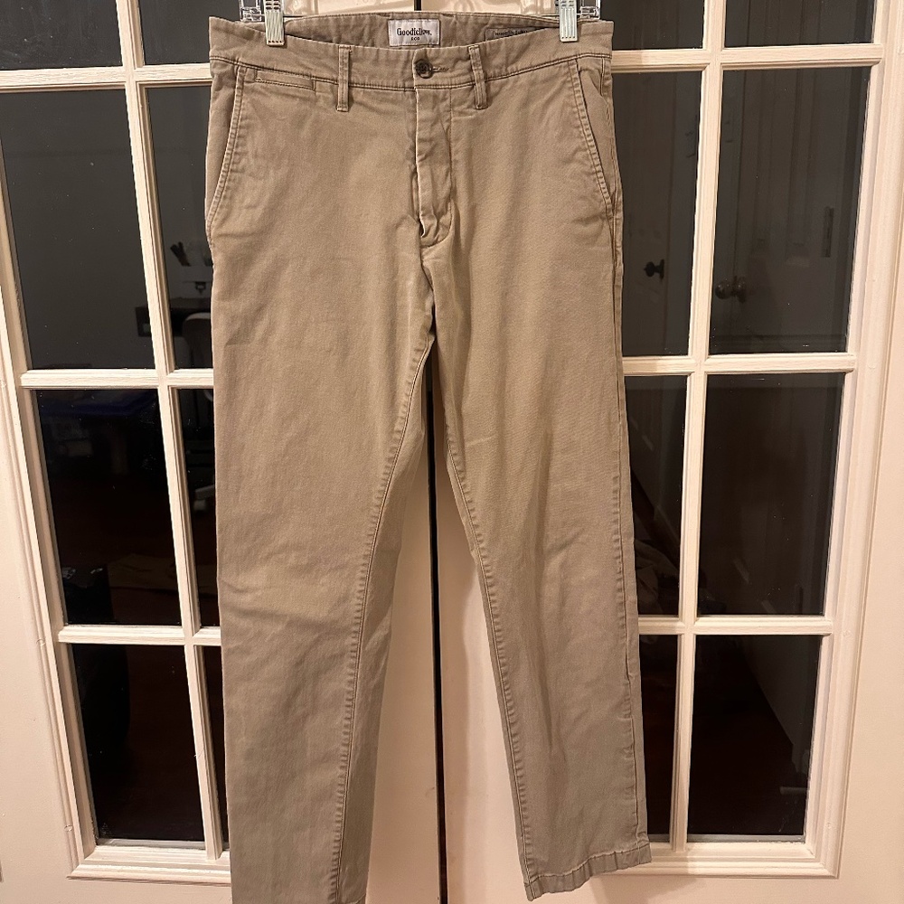 Men's Goodfellow Khaki Color | Slim Chino Pants | Size 31x30